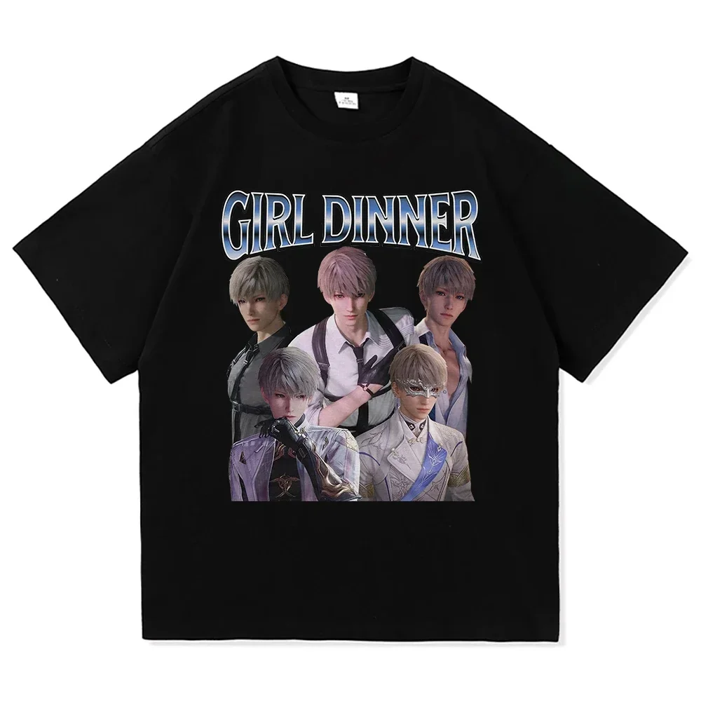 

Xavier Love and Deepspace T Shirt Fashion Women Harajuku Aesthetic Graphic T-Shirt Unisex Vintage Tees Shirts