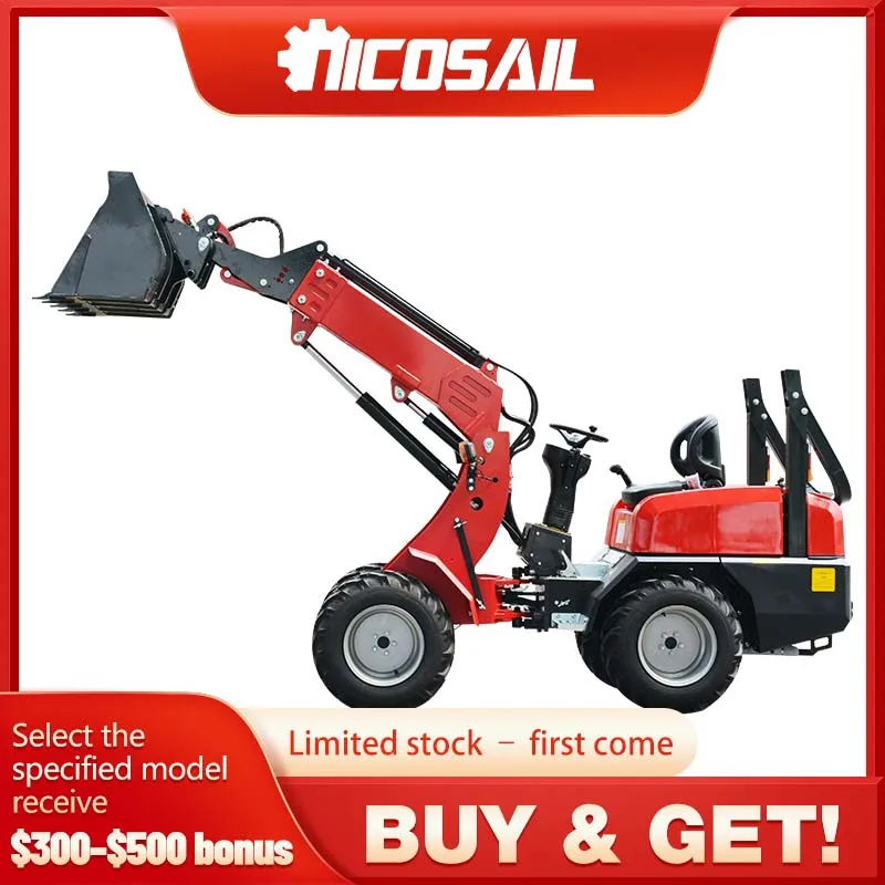 

Multi functional CE approved multi attachment construction machinery telescopic arm boom wheel loader