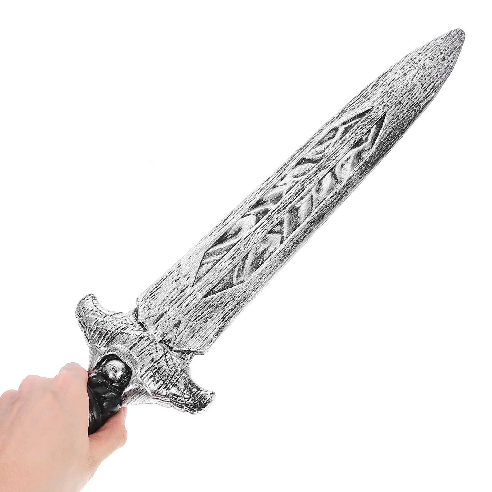 Simulated Roman Sword Prop Durable Plastic For Halloween Party Cosplay Game Gathering Sword Plaything Accessory