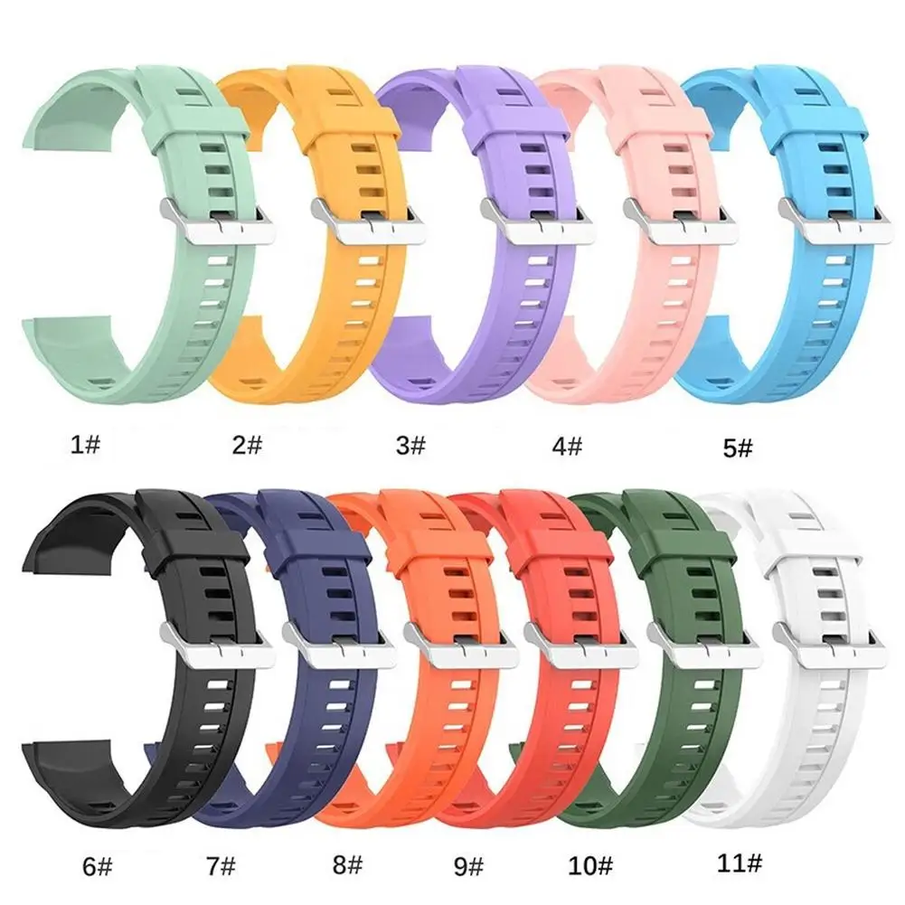 

Replacement Watch Band Thickened Silicone Strap Bracelet Wristband Compatible For Hua wei Watch Gt Cyber