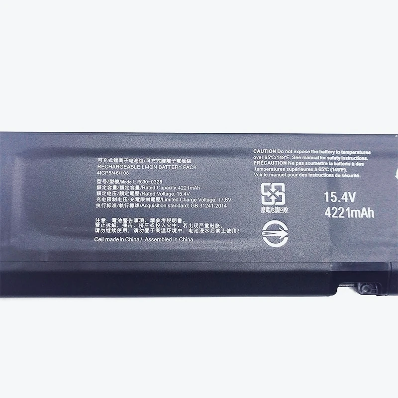 4221mAh RC30-0328 Replacement Laptop Battery for Razer Blade 15 BASE 2020 2021 Year RZ09-0328/0369 RZ09-0369 Bateria 15.4V