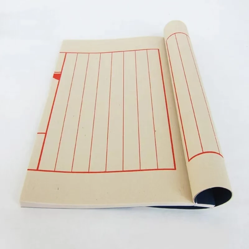 Paper Copy Blank Line Of The Antique Calligraphy Album Calligraphy Small Regular Script Brush Pen Xuan Paper