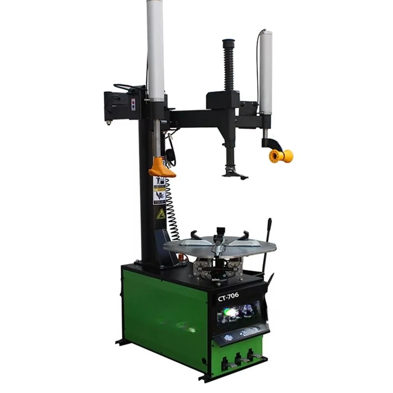 ChenTuo CT0601HS Multi-Voltage Fully Automatic Truck Tire Changer Tools Combo Wheel Balancing Machine for Tire Shop Equipment