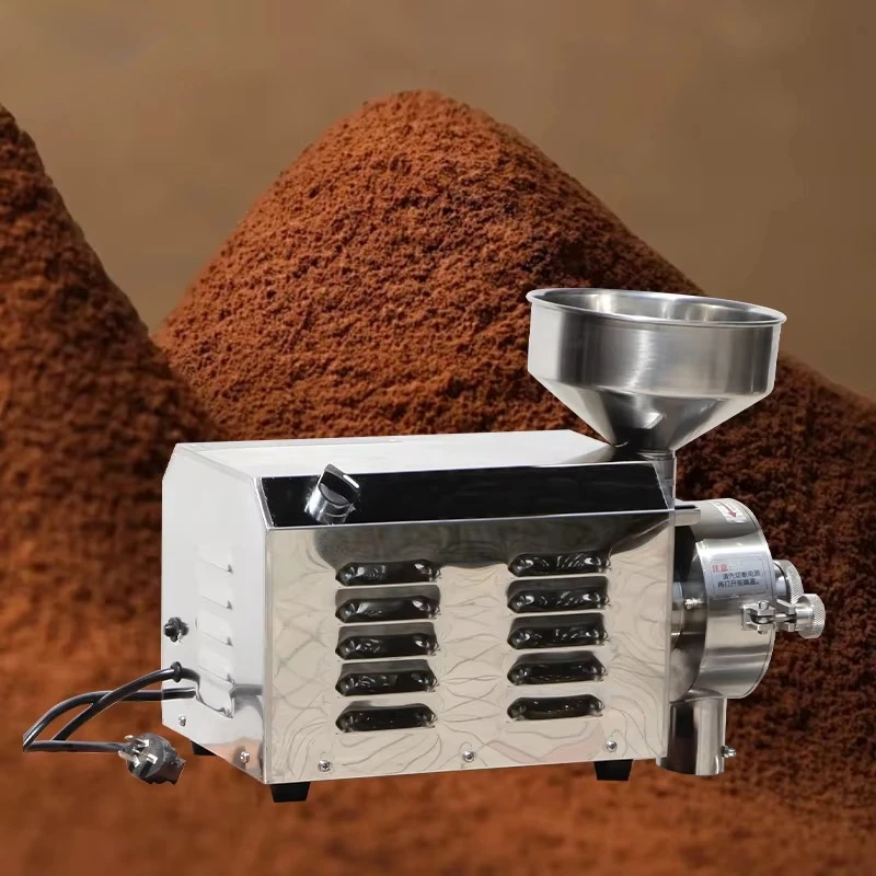 

Electric Coffee Bean Grinder Large Stainless Steel Grinder 220v Industrial Coffee Grinder
