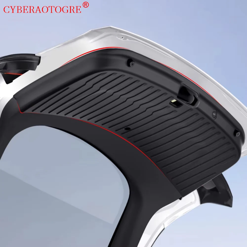 

Для Tesla Model Y Juniper 2025 Защитная накладка на багажник, багажник, TPE, защита от грязи, коврик для двери багажника, универсальный коврик