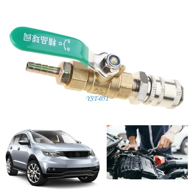 

E15A High Performances Transmission Oil Filling Filler Connector Ball Valves for Car