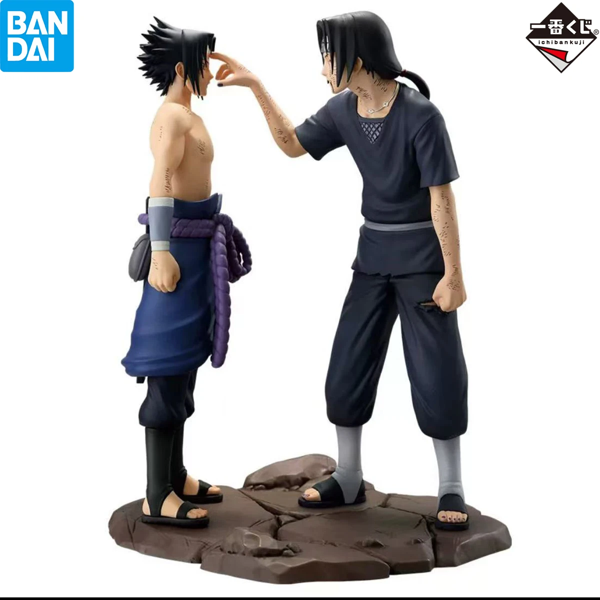 

100% оригинал в наличии Bandai Spirits Ichiban Kuji, Masterlise Naruto Shippuuden Uchiha Itachi Uchiha Sasuke Collection Series