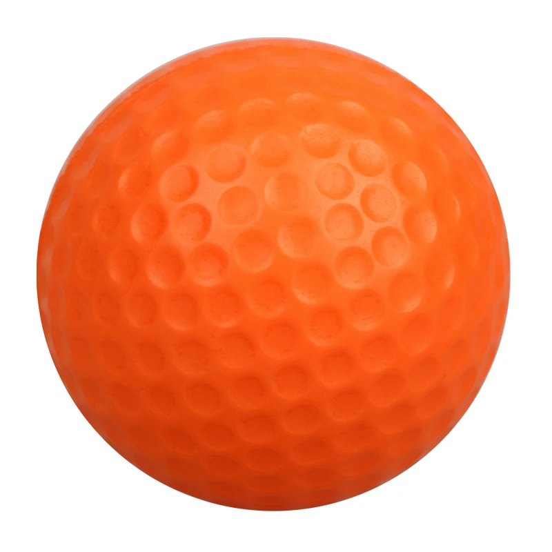 10 stuks geel PU-schuim golfballen spons elastische indoor outdoor oefentraining - afbeelding 1