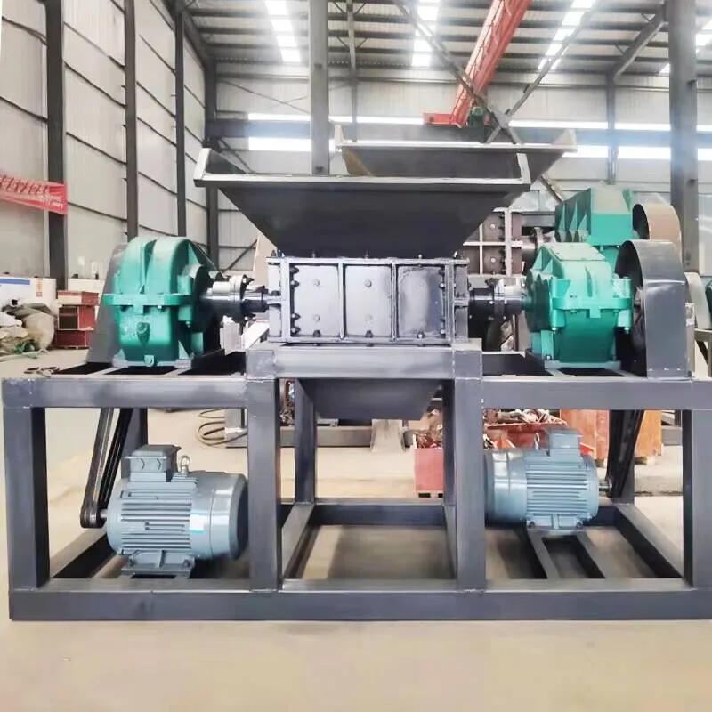 Multifunctional Small Industrial Frozen Meat edder Scrap Metal Single Dual Shaft Plastic Crusher