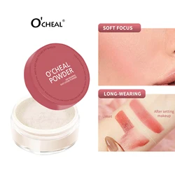 Ocheal Invisible Finished Loose Setting Powder Translucent Natural Soft Face Makeup Powder Oil Control Face Powder Cosmetics