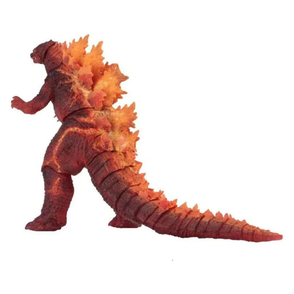 Burning Godzilla NECA 2019 Movie Version Nuclear Explosion Monster Movable Figurine Model Desktop Decoration Ornament Toys Gifts