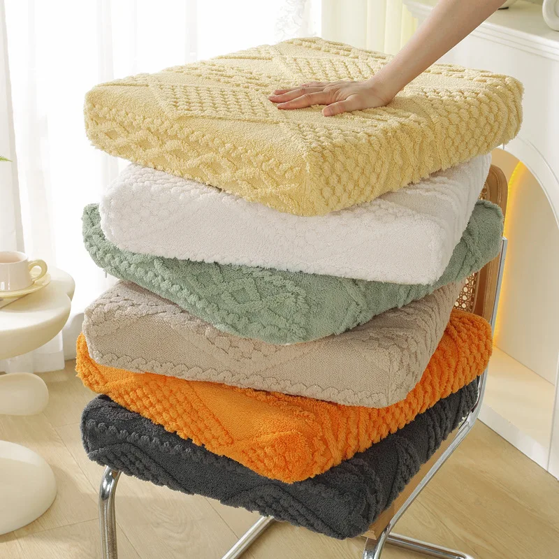 40 سنتيمتر الاطفال كرسي مرتفع وسادة للمقعد شتاء دافئ المرجان الصوف الإسفنج وسادة الارتفاع رفع كرسي طعام الطفل الداعم كرسي وسادة #3