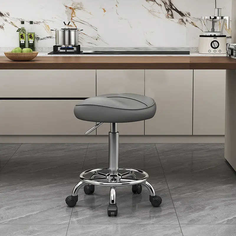 Adjustable Swivel Stool Round Chair Salon Manicure Pedicure Beauty Rolling Chair Hairdressing Barber Spa Professional Stool
