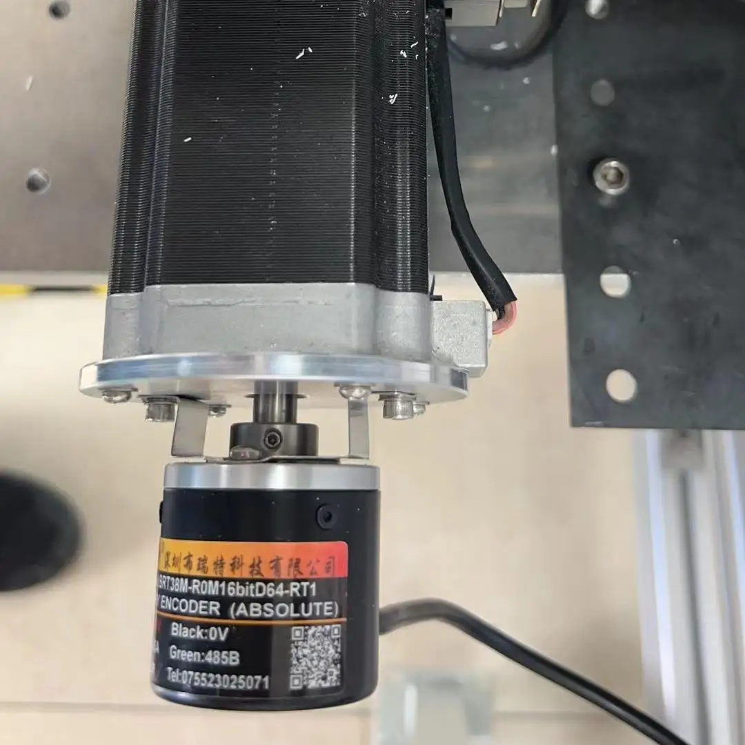 8mm Hollow Shaft Magnetic Single-Turn Absolute Encoder Multi-Interface(CAN/SSI/Analog) Angle Speed Sensor