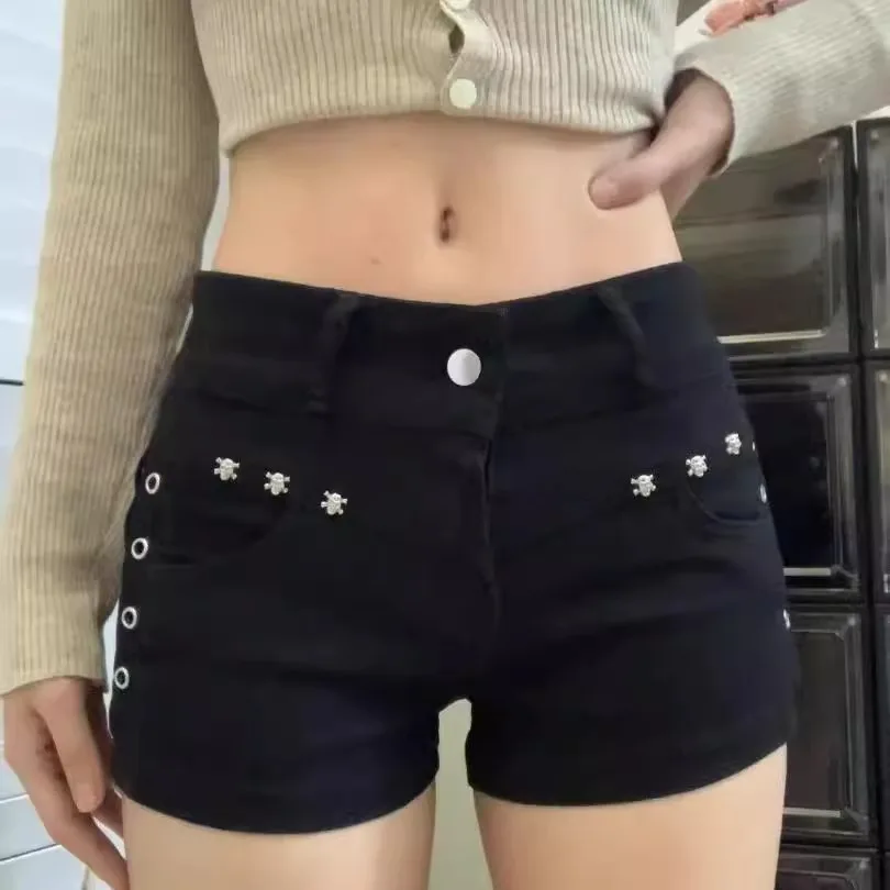 반바지 여성 작업 사무실 통근자 하이 웨이스트 스트레이트 레그 슬림 피트 플리츠 미니멀리스트 우아한 블랙 그레이 화이트 베이지 세련된