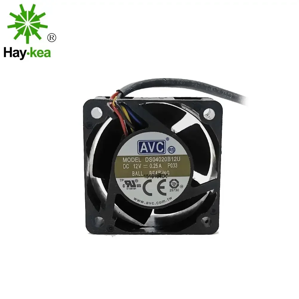 +Новинка для AVC DS04020B12U 4020 40 мм 4 см 40X40X20 DC 12 В 0,25 А, специальный охлаждающий вентилятор Jetson Nano, ШИМ-регулировка скорости, сильный Ai
