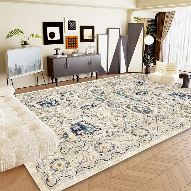 

Ковры для гостиной Богемный Ретро Спальня Плюшевый ковер Украшение комнаты Роскошный гардероб Домашний коврик Ковер Tapis Salon 러그 Tapete