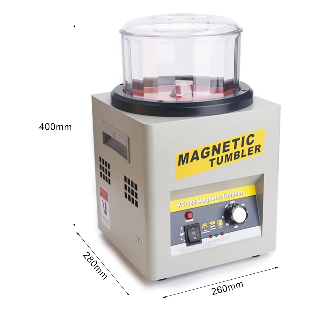 Kinway KT185 Magnetic Polishing Machine Jewelry Polisher Gold Polishing Jewellery Making Equipment Finishing Machine Guangdong