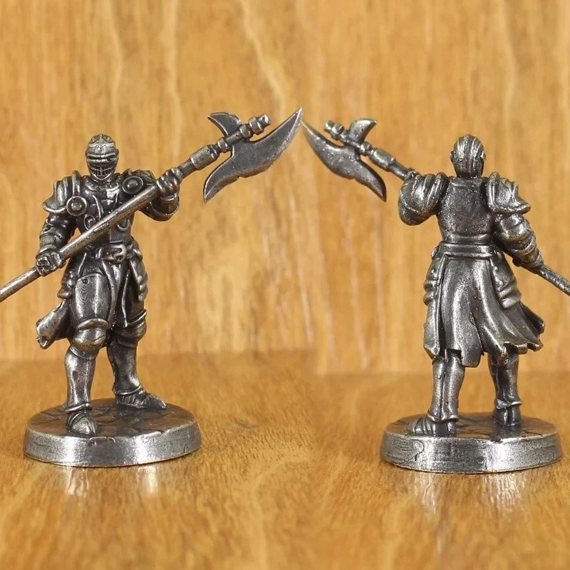 تمثال فارس نحاسي جديد لتزيين سطح المكتب لعام 2026، نموذج جندي لشيلق الحرب، مادة نحاسية، ديكور منزلي، هدية العيد #6