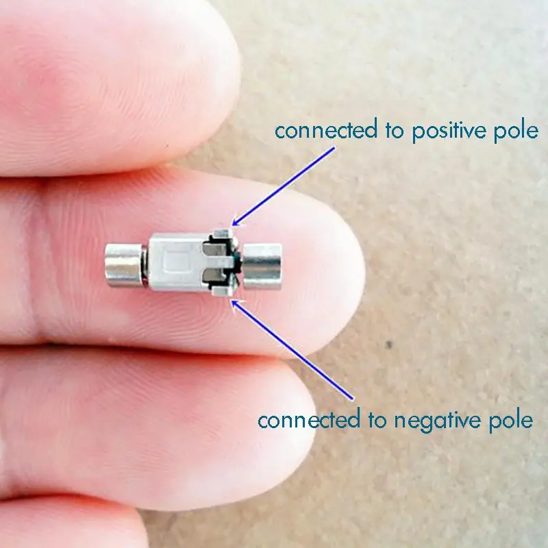 Double Vibrating Head Precision Vibration Motor with Varistor 3*4* MM Micro Rotor Motor DC 1.5-3V Rotor Diameter 2.2mm двигатель