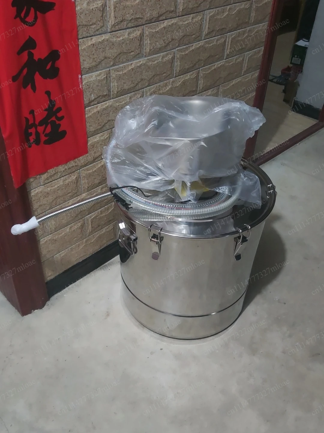 Distilled Liquor Alcohol Brewing Equipment Kit 10L 22L Household Stainless Steel for Water, Alcohol and Oil
