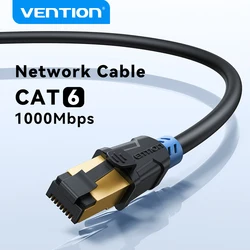Vention Ethernet Cable CAT6 Shielded Twisted Pair Ethernet Network Cable CAT 6 RJ45 Lan Cable Patch LAN Cord for Computer Router
