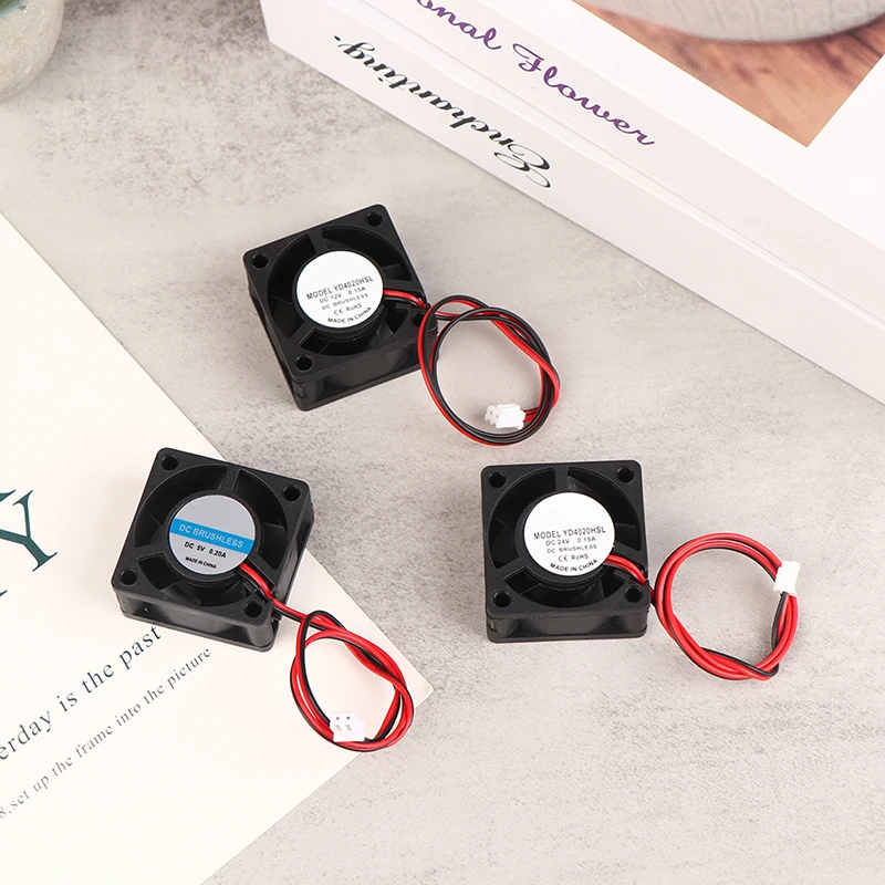 

DC 5V/12V/24V Computer CPU Cooler Mini Cooling Fan 40MM Small Exhaust Fan For ender 3 CR10 3D Printer