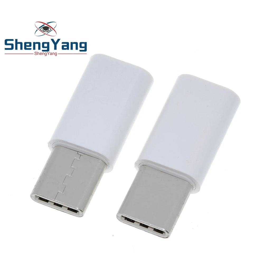 TZT Mini Converter  Micro Usb To Type C Jack Adapter For Phone Support Charging Transmission Type-C Splitter Wide Compatibility