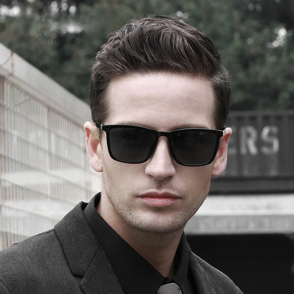 Nowe okulary przeciwsłoneczne unisex retro TR90 z polaryzacją i filtrem UV400, luksusowe okulary vintage dla kobiet i mężczyzn, rok 2025