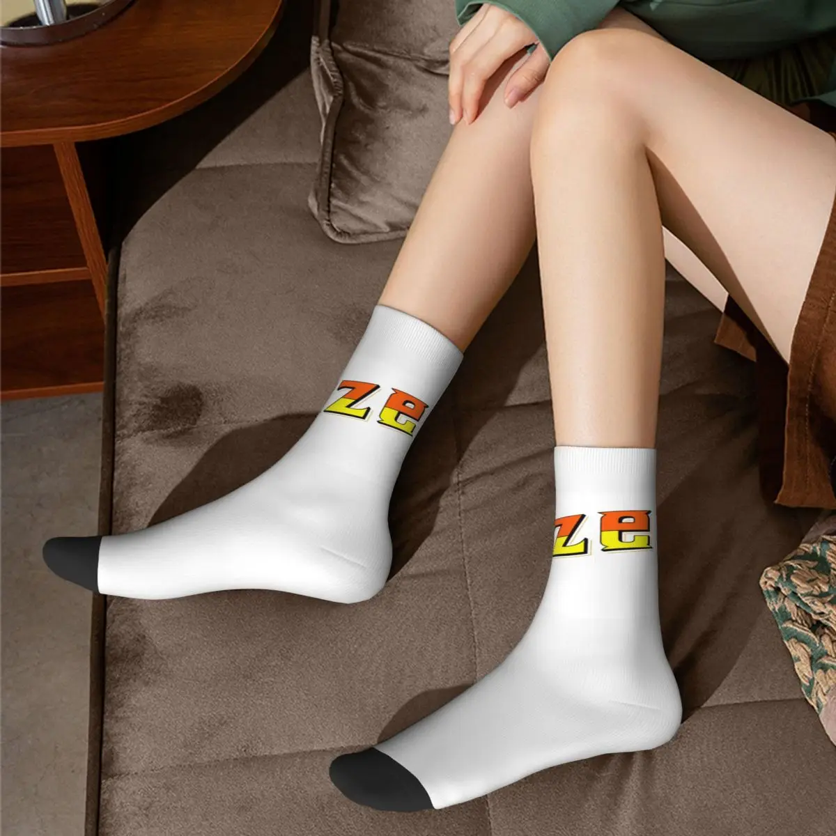 Suze Stockings Popular Wine Printed Casual Socks Autumn Anti Sweat Socks Female Outdoor Medium Soft Socks