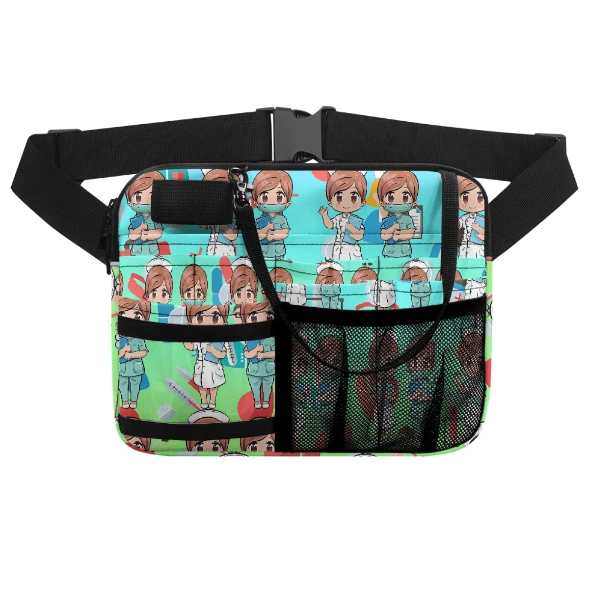 Ajustável e Durável Enfermeira Fanny Pack, Saco Da Cintura, Organizador Cinto De Ombro, Multi Bolso, Porta-Ferramenta, Dropshipping, 2023