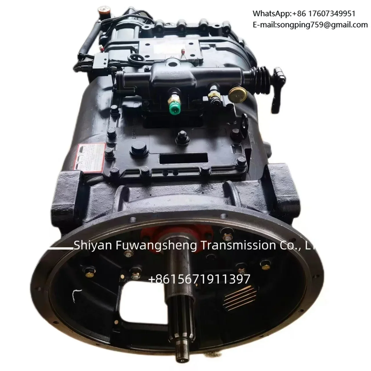 Truck Gearbox Accessories Auto Gearbox 12JSDX220T-B Manual Transmission