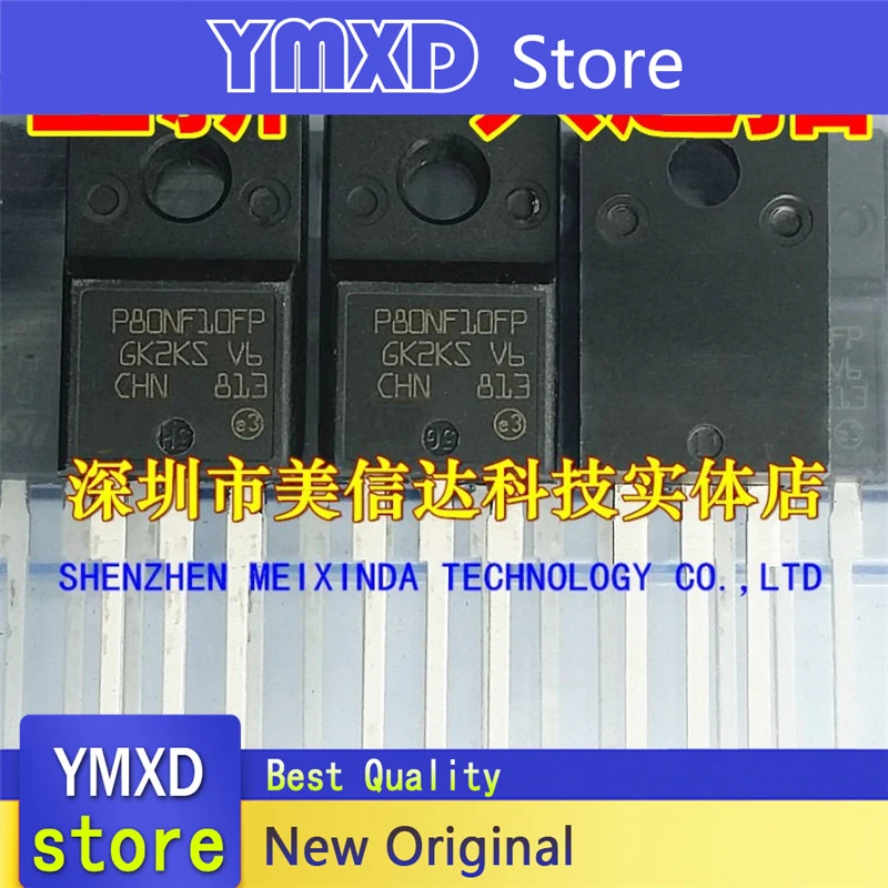 

10pcs/lot New Original Genuine P80NF10FP STP80NF10FP 80A100V Field Effect In Stock