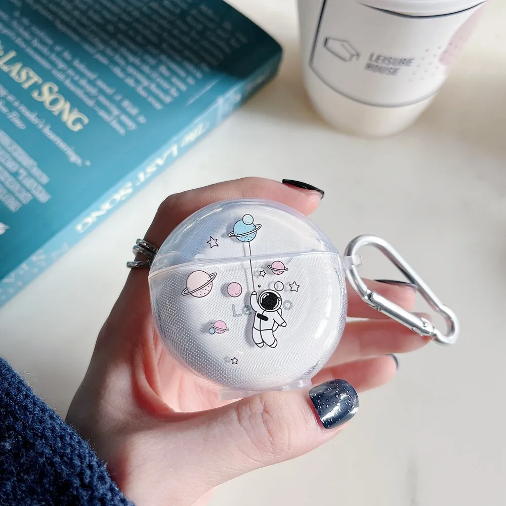 Наушники с милой улыбкой, оригинальные наушники Air Pro 6 TWS, искусственные прозрачные мини-наушники Pro 6 с Bluetooth, зарядное устройство, защитный чехол для телефона