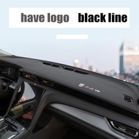 For HONGQI H5 2023 2024 Leather Car Dashboard Light-proof Mat Anti-Slip Cover Pad Instrument Dash Mat Protective Non-Slip Carpet