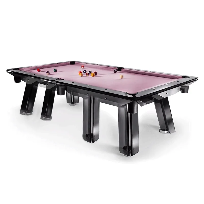 Snooker Table, 12ft Standard Size, Tempered Glass, Indoor Billiard Table for Home Club Use, High-End Villa Entertainment