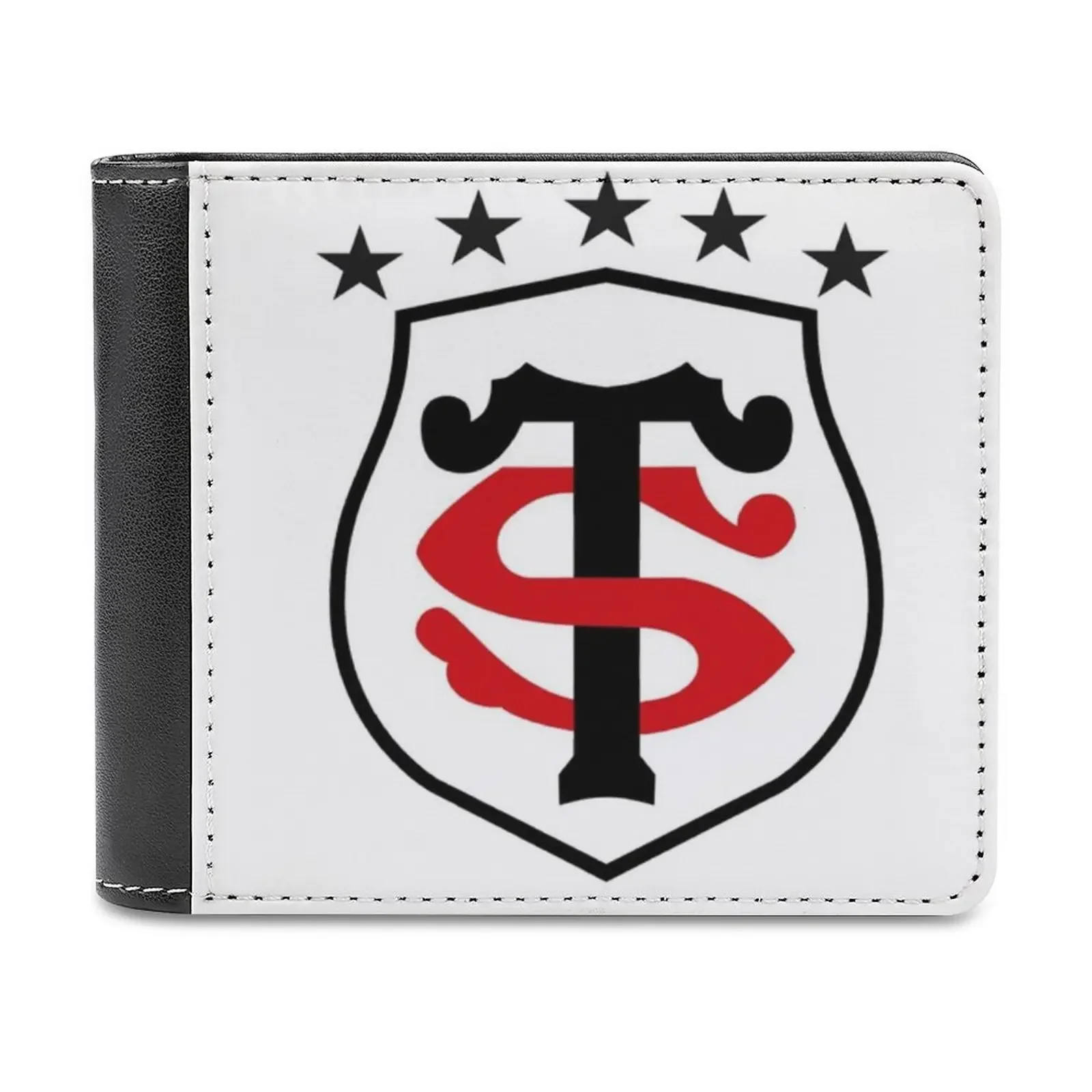 

Stade Toulousain 5 Stars Classic Style Pattern Wallet Men Fashion High Quality Purse Rugby Stadetoulousain Toulouse St