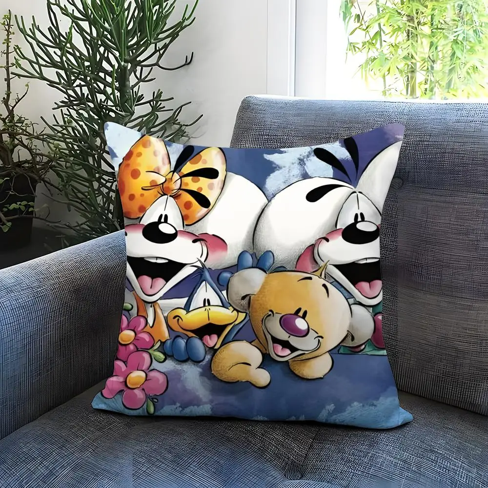 Beliebter Diddl Kissenbezug Komfortabler Wendekissenbezug Ideal für Auto, Sofa, Schlafzimmer & Mehr