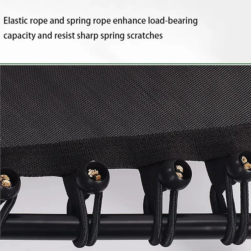 Home Exercise Thickened Sports 120cm 48 Inch Elastic Ball Rope Octagonal Trampoline Adjustable T Armrest for Adults