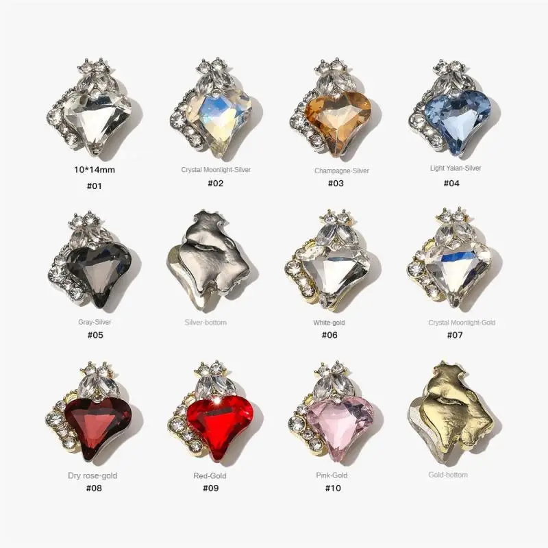 Lekkie luksusowe krzywe akcesoria do zdobienia paznokci Akcesoria do zdobienia paznokci Motyl Stroboskop do zdobienia paznokci Nowy krzywy stop metali