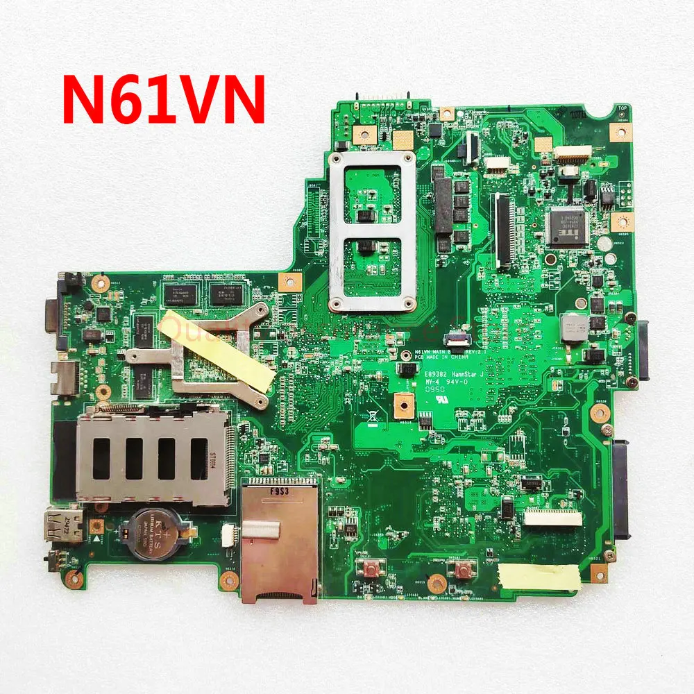 N61VN MainBoard For ASUS N61VG N61VN Laptop Motherboard DDR3 Test work perfect