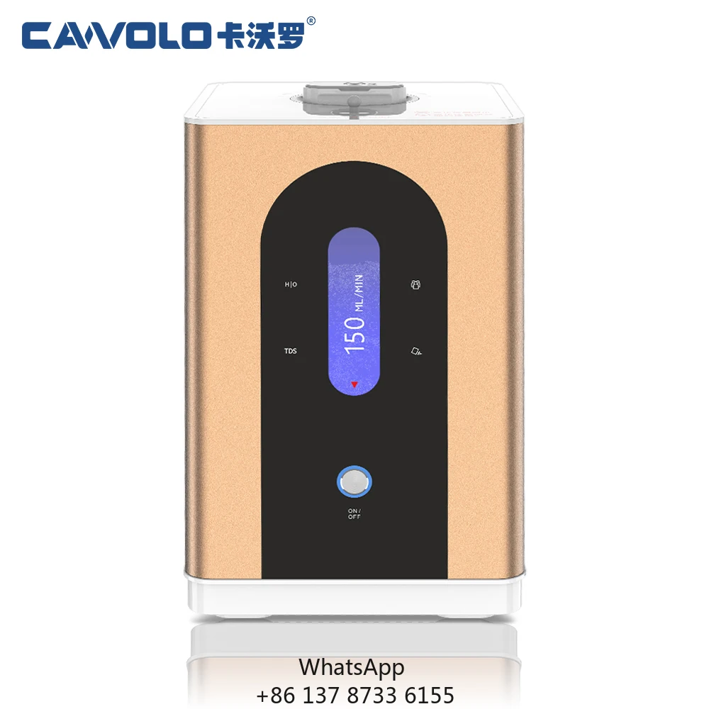 

2025 Dropshipping Product Pure Hydrogen Inhalation Machine SPE PEM 150ml Hydrogen Gas Inhaler Water Maker Hydrogen Generator
