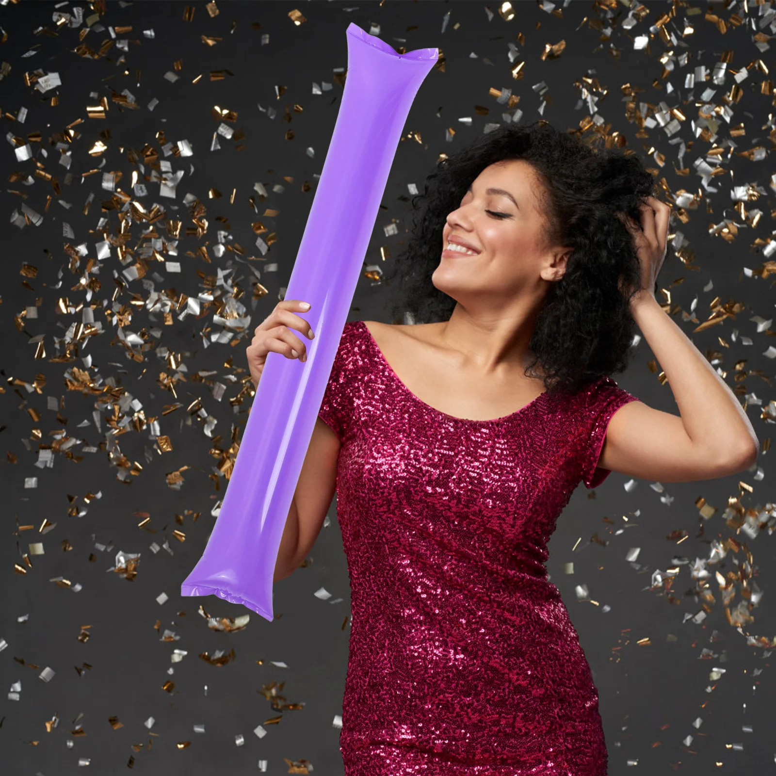 Bâtons de joie gonflables, 30 pièces, fabricant de bruit fort pour les événements sportifs, les Concerts, les cadeaux de fête, le stade de baguette d'esprit d'équipe