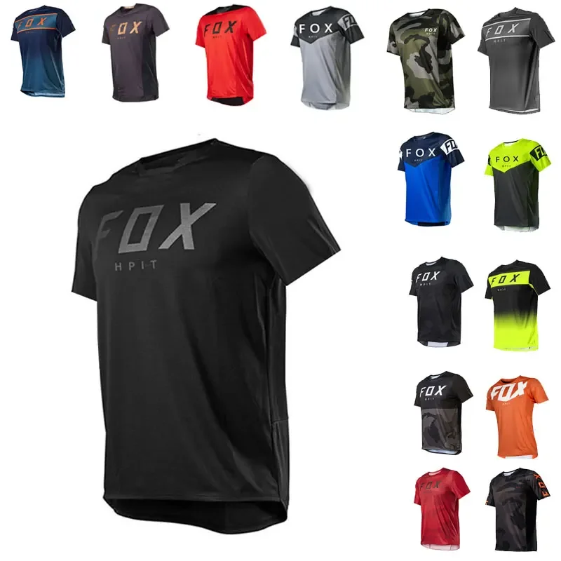 Hpit Fox-Downhill Jerseys para Homens, Camisas De Bicicleta De Montanha, Camisas MTB, Offroad DH, Camisa De Motocicleta, Motocross Sportwear, Bicicleta De Corrida, 2021