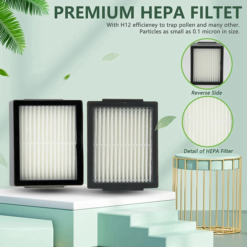 Сменная основная и боковая щетки, HEPA-фильтры, абсолютно новые, совместимые с Irobto Roomba I7 E5 E6 Аксессуары для робота-пылесоса