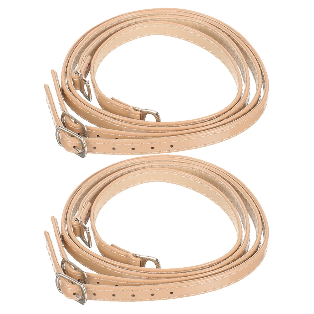 2 أزواج انفصال عالية الكعب الأشرطة المضادة للانزلاق قابل للتعديل أربطة أحذية استبدال الكاحل دعم حزام الملحقات للكعوب فضفاضة