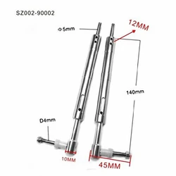 Anti Vibration Landing Gears for 4-6 KG Length 130mm 140mm For RC 4-6KG Airplane Aircraft