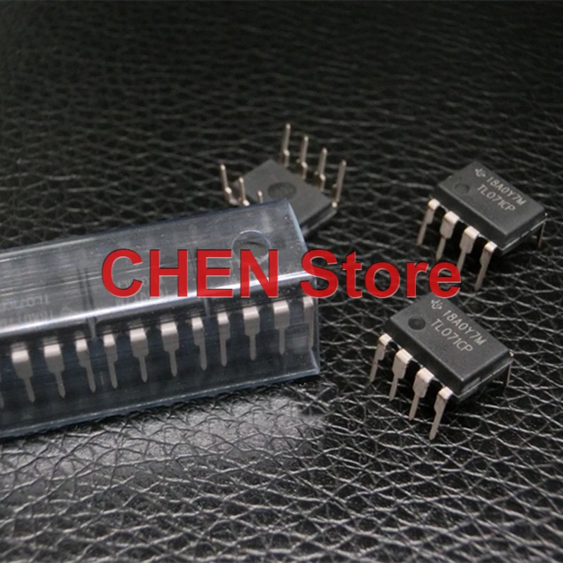 

10PCS NEW Chip TI IC TL071CP DIP-8 Single-Channel Low power consumption JFET Input Operational Amplifier 071CP SMD DIP TL071