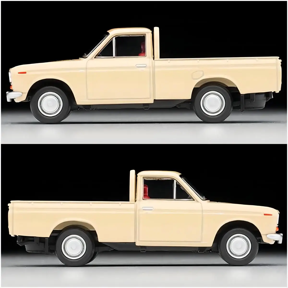 2311 TOMYTEC TOMICA TOMY TLV LV-195d Datsun 1300 truck light brown 1/64 Die-cast alloy car model collection display gifts