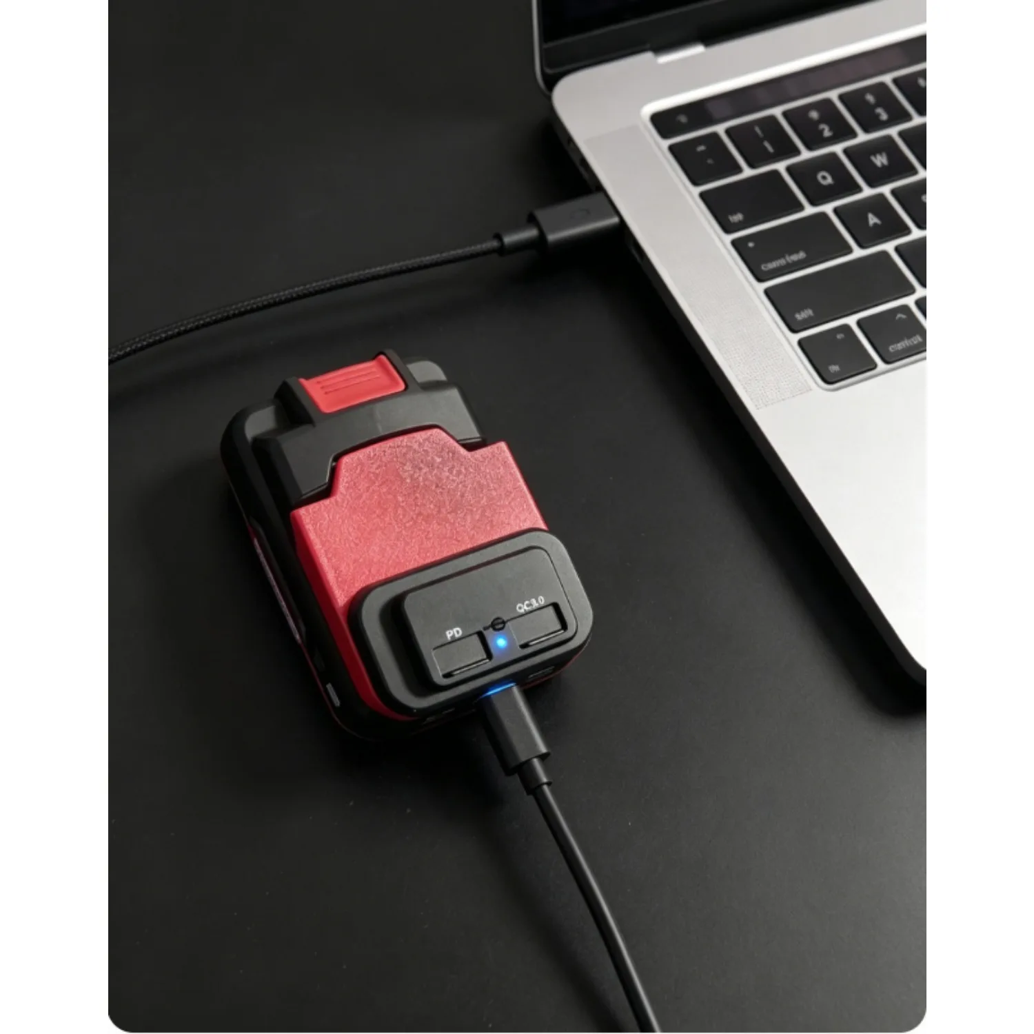 Mobile Phone Computer Charging Adapter for Lidl Parkside X20V Lithium Battery PD/QC3.0 Cordless Portable Fast Charger